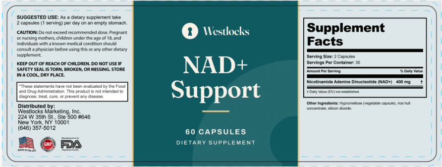 Westlocks NAD+ Support